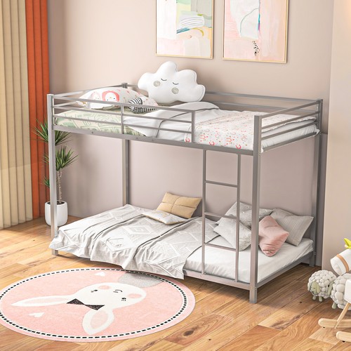 Metal bunk bed - low, profile