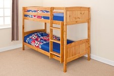 Wooden Bunk Bed Kids Childrens