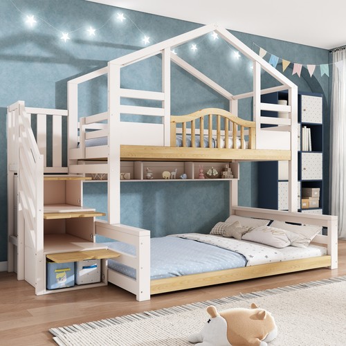 Triple bunk bed three - bunk, bed,