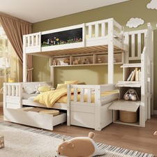 Bunk Beds for Kids w/ Storage