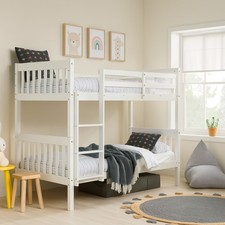 Bunk Bed,  Suzie White Solid